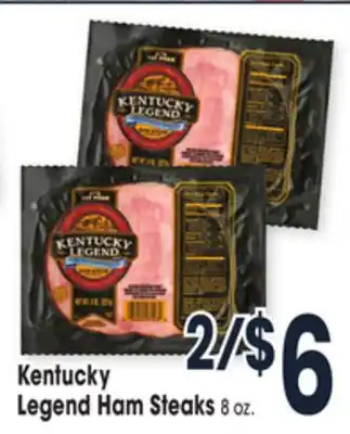 Jewel-Osco Kentucky legend ham steaks offer