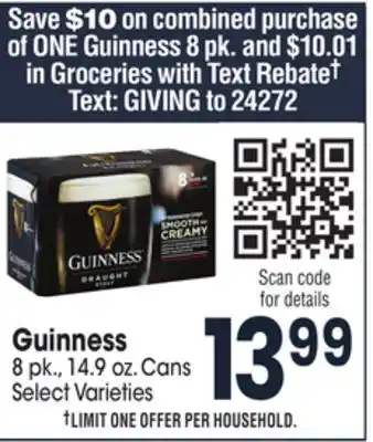Jewel-Osco Guinness offer