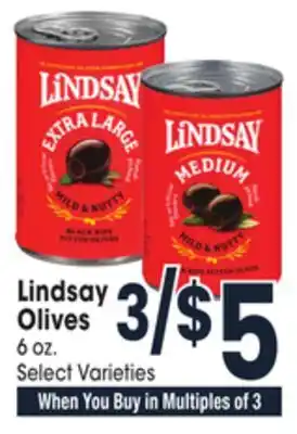 Jewel-Osco Lindsay olives offer