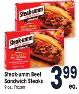 Jewel-Osco Steak-umm beef sandwich steaks offer