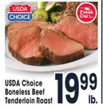 Jewel-Osco Boneless beef tenderloin roast offer