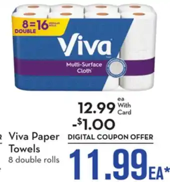 Mariano's Viva paper towels offer