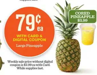 Mariano's Large pineapple offer