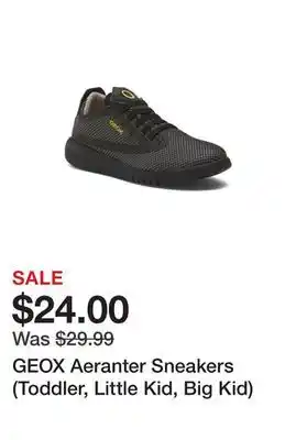 Marshalls Geox aeranter sneakers (toddler, little kid, big kid) offer