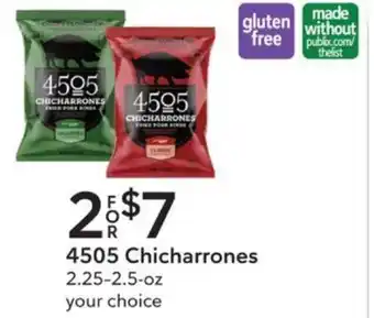 Publix 4505 Chicharrones offer