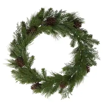 Ikea StrÅla led wreath, battery operated artificial, 21 1/4 offer