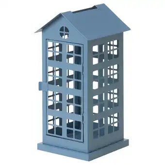 Ikea Vinterfest block candle holder, house/dark blue, 14 offer