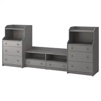 Ikea Hauga tv/storage combination, gray, 109x18 1/8x45 5/8 offer
