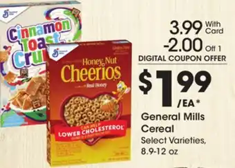 Kroger General mills cereal offer