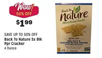 Grocery Outlet Ss blk ppr cracker offer