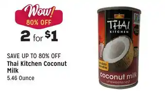 Grocery Outlet Coconut milk offer