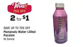Grocery Outlet Water lilikoi passion offer