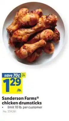Lidl Sanderson farms chicken drumsticks offer