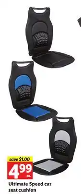 Lidl Ultimate speed car seat cushion offer