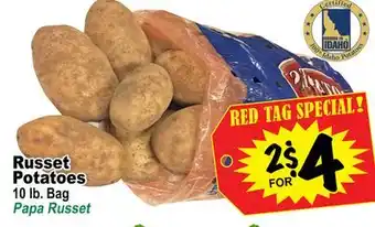 Superior Grocers Russet potatoes offer