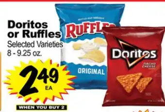 Superior Grocers Doritos or ruffles offer