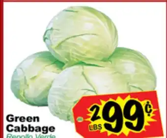Superior Grocers Green cabbage offer