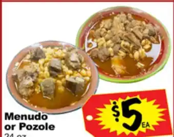 Superior Grocers Menudo or pozole offer
