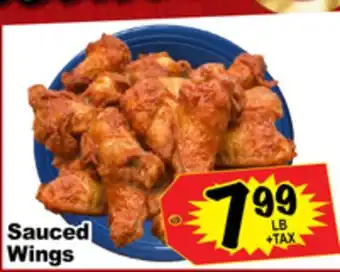 Superior Grocers Sauced wings offer