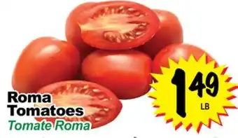 Superior Grocers Roma tomatoes offer