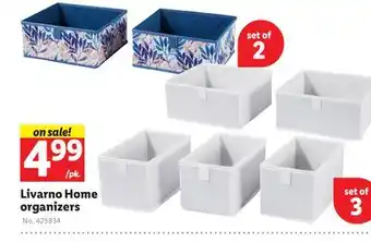 Lidl Livarno home organizers offer