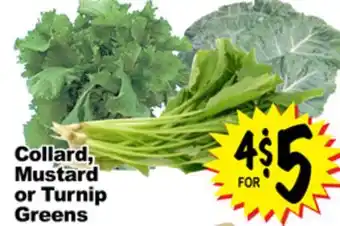 Superior Grocers Collard, mustard or turnip greens offer