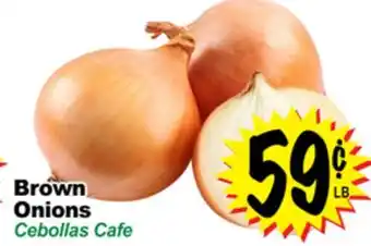 Superior Grocers Brown onions offer