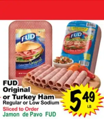 Superior Grocers Fud original or turkey ham offer