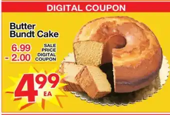 Superior Grocers Butter bundt cake offer