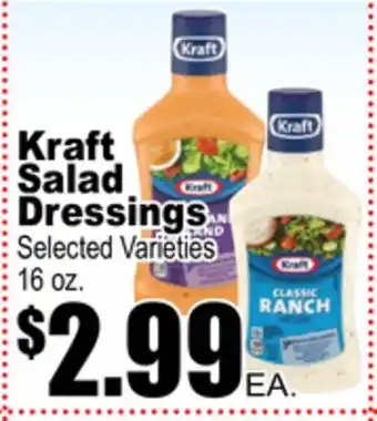 Superior Grocers Kraft salad dressings offer