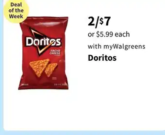 Walgreens Doritos offer
