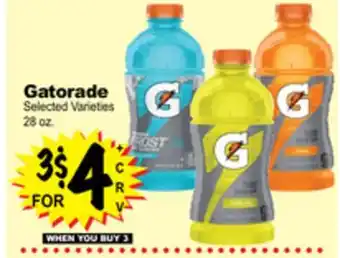 Superior Grocers Gatorade offer