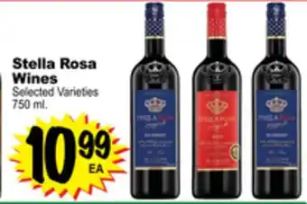 Superior Grocers Stella rosa wines offer