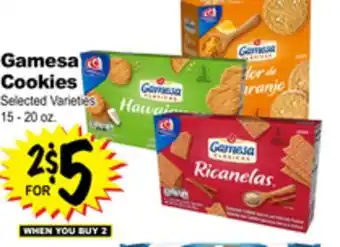Superior Grocers Gamesa cookies offer