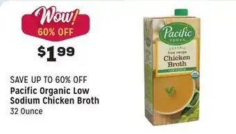 Grocery Outlet Low sodium chicken broth offer