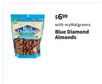 Walgreens Blue diamond almonds offer