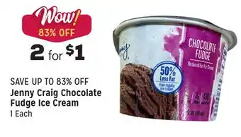 Grocery Outlet Chocolate fudge ice cream offer