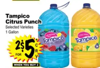 Superior Grocers Tampico citrus punch offer