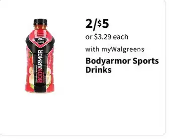 Walgreens Bodyarmor sports drinks offer