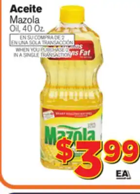 El Super Fresh Mazola oil offer