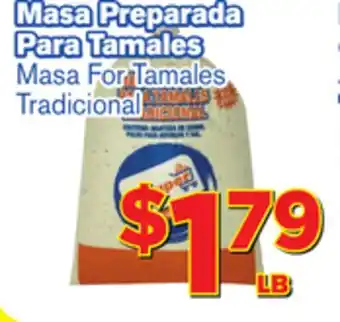 El Super Fresh Masa para tamales tradicional offer