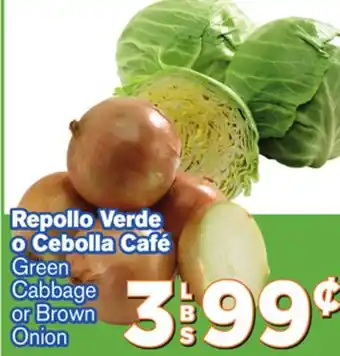 El Super Fresh Green cabbage offer