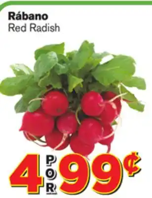El Super Fresh Red radish offer