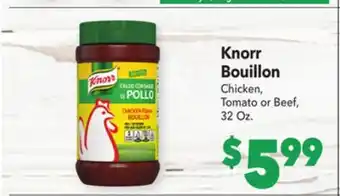Vallarta Supermarkets Knorr bouillon offer