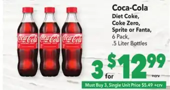 Vallarta Supermarkets Coca-cola offer