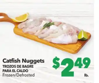 Vallarta Supermarkets Catfish nuggets/trozos de bagre para el caldo offer