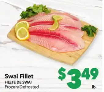 Vallarta Supermarkets Swai fillet / filete de swai offer