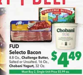 Vallarta Supermarkets Fud selecto bacon offer