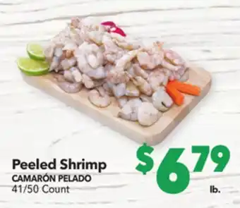 Vallarta Supermarkets Peeled shrimp/camarón pelado offer