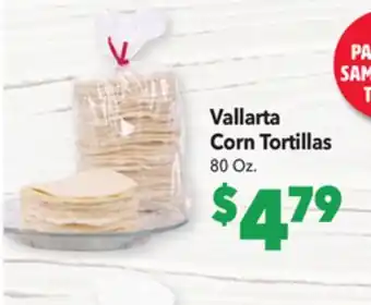 Vallarta Supermarkets Vallarta corn tortillas offer